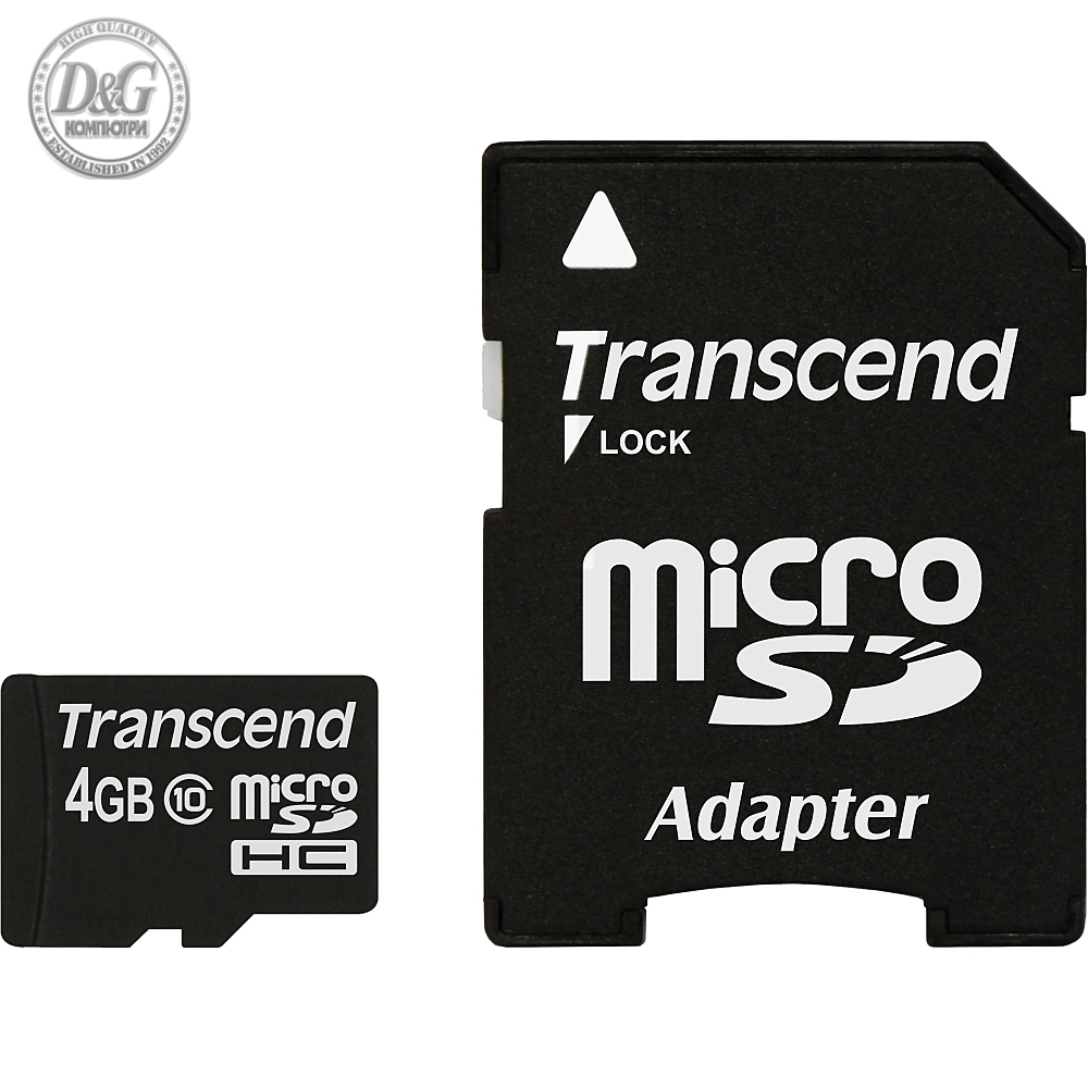 Transcend 4GB micro SDHC CARD (Class10)