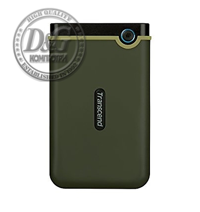 Transcend 1TB, 2.5" Portable HDD, StoreJet M3, Military Green, Slim