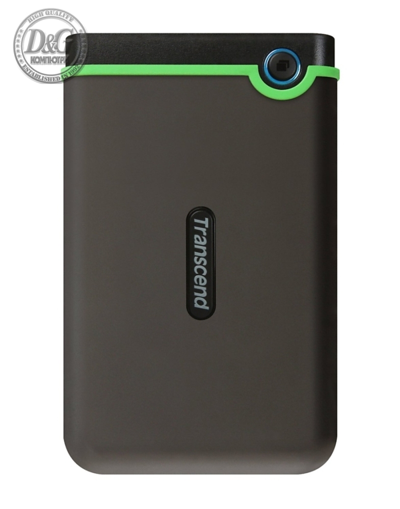 Transcend 2TB, 2.5" Portable HDD, StoreJet M3, Iron Gray, Slim