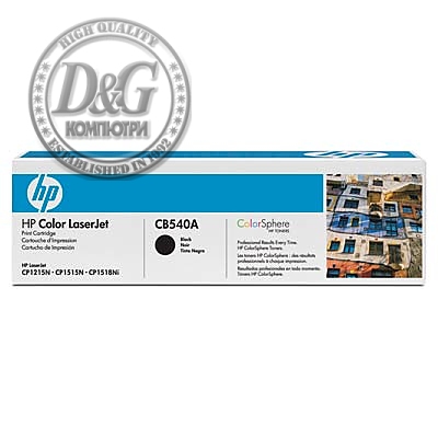 HP 125A Black LaserJet Toner Cartridge