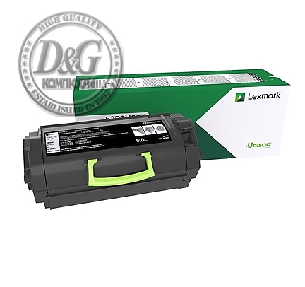 Lexmark 63B2X00 MX718 Return Programme 45K Toner Cartridge