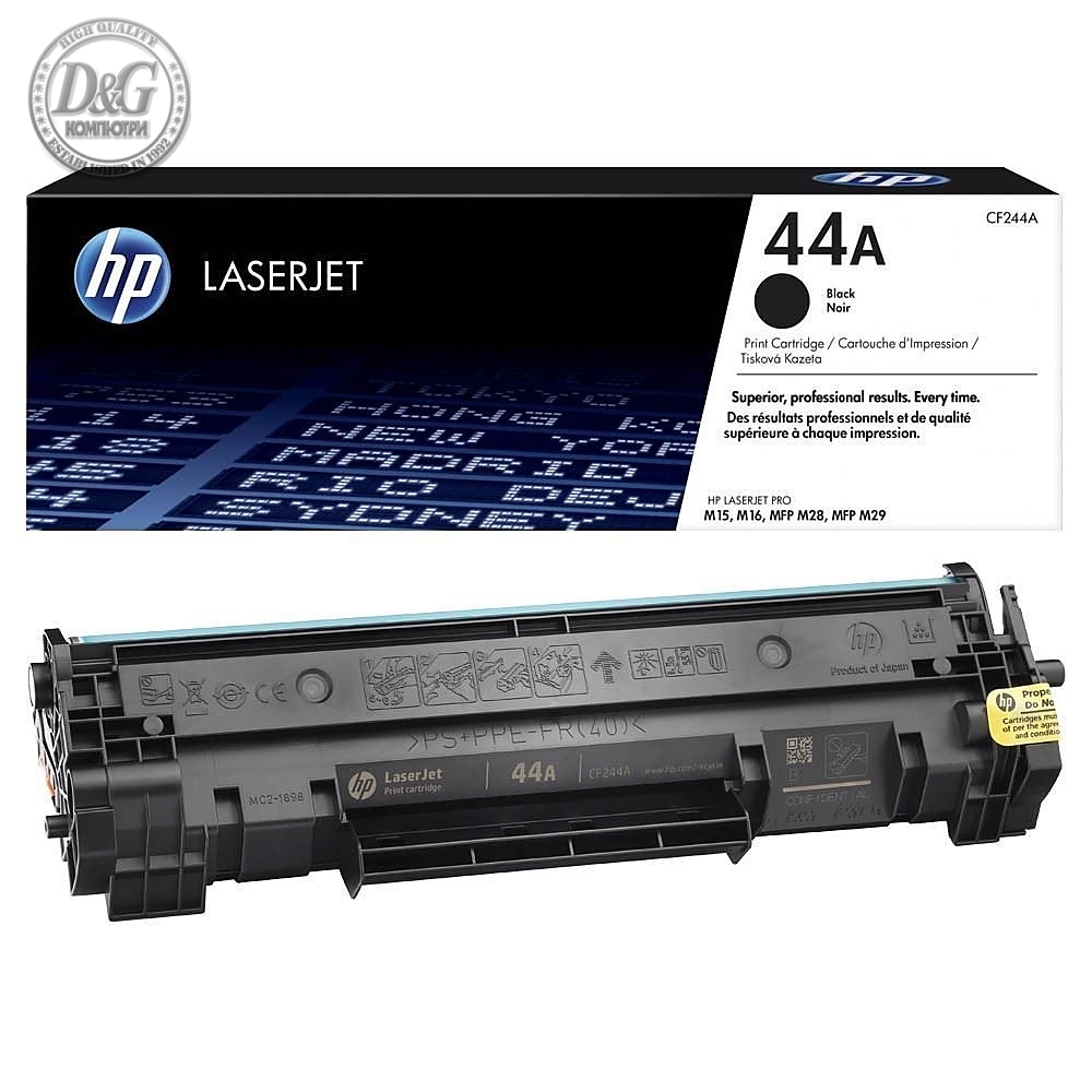 HP 44A Black Original LaserJet Toner Cartridge