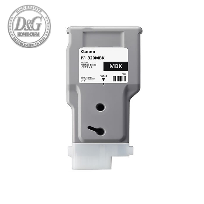 Canon Pigment Ink Tank PFI-320, Matte Black