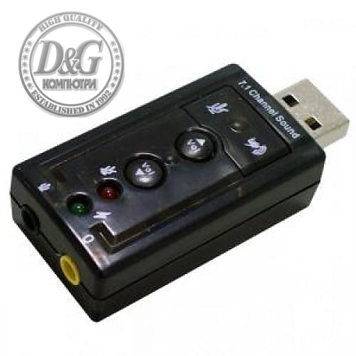 Звукова карта ESTILLO Mini, USB, 7.1