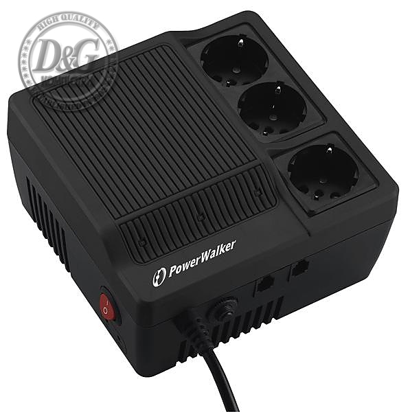 Стабилизатор POWERWALKER AVR 1200, 1200VA