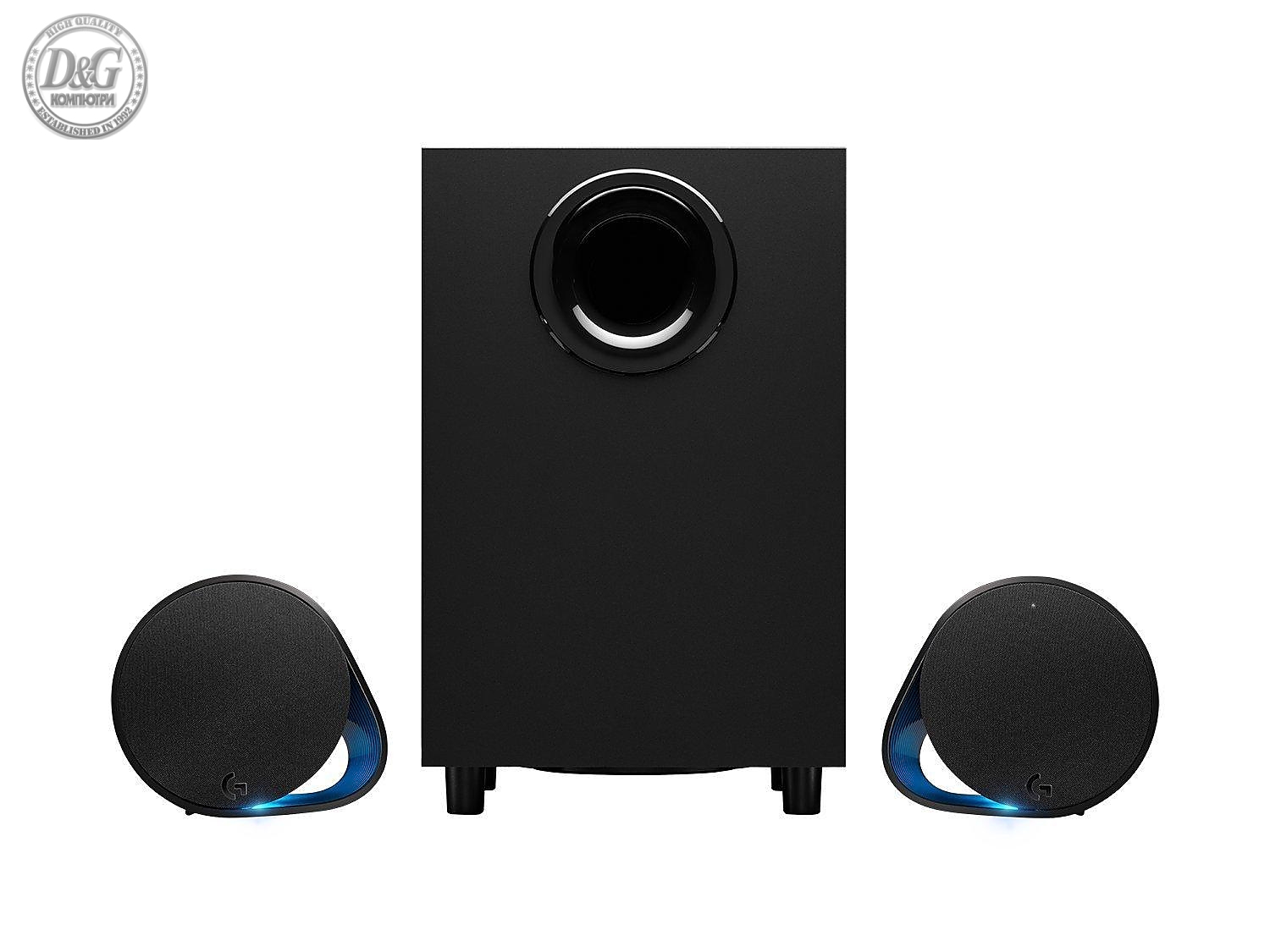 Тонколони Logitech G560 RGB 2.1, 240W, Черен