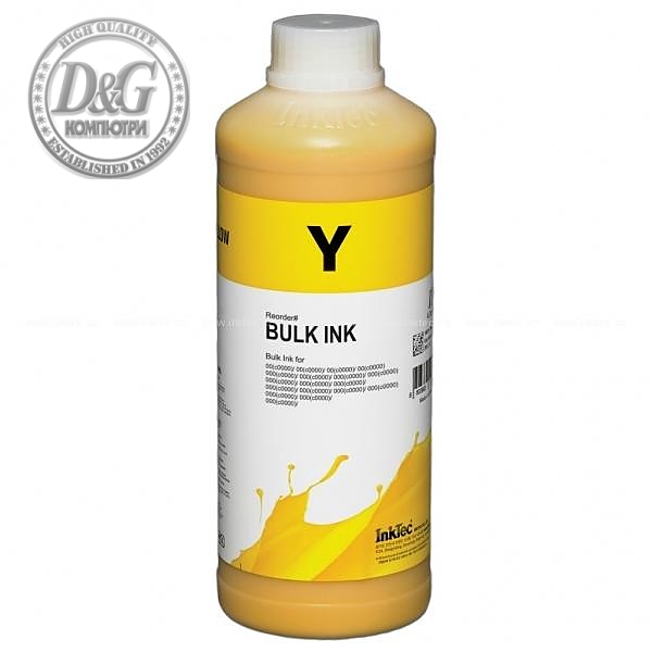 Гел INKTEC Ricoh GC21Y / GC31Y / GC41Y - SG2100N/ SG3100SNw/ SG3110DN/ SG3110DNw/ SG3110SFNw/ SG7100DN, 1Л, Yellow