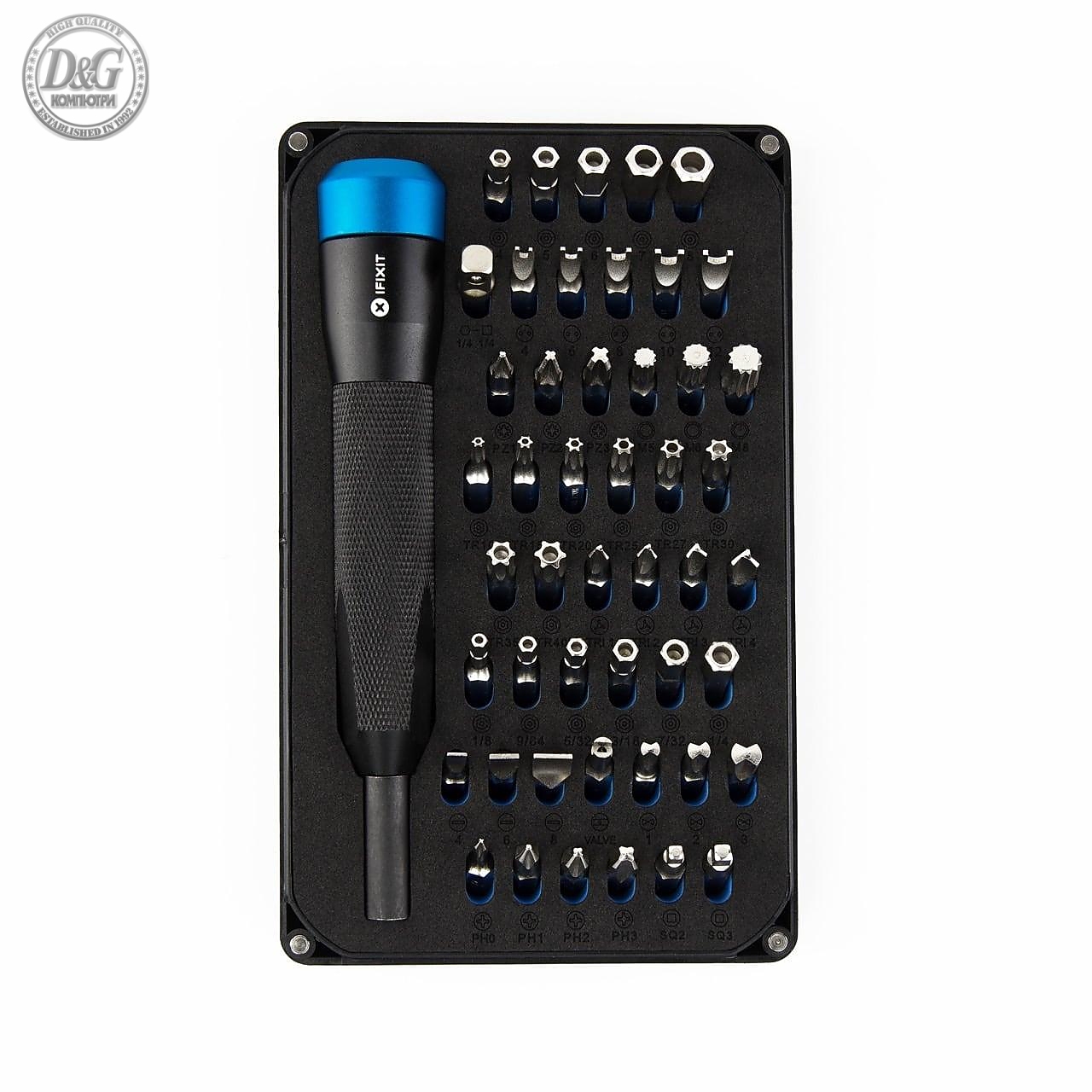 Професионални инструменти iFixit Mahi Precision Bit Set - 48 Precision Bits