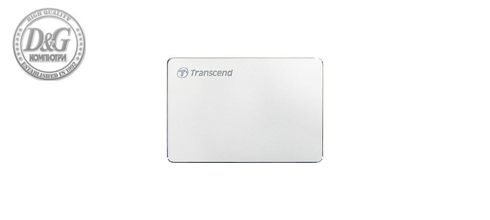 Transcend 2TB, 2.5" Portable HDD, StoreJet C3S, Aluminum alloy, type C