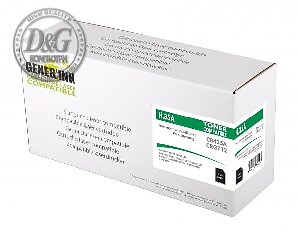 Тонер касета-универсална UPRINT CB435A/CB436A/CE285A/CE278A, HP/CANON, Черен