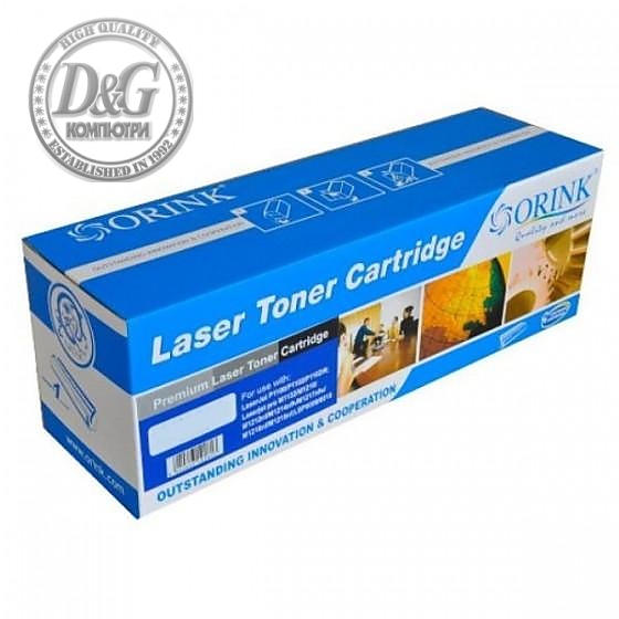 Тонер касета-универсална ORINK CB435A/CB436A/CE285A/CE285A, HP/CANON, Черен