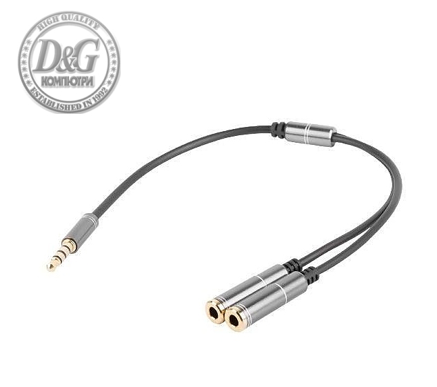 Genesis 4-Pin Headset Premium Adapter For Ps4, Pc, Smartphones A20