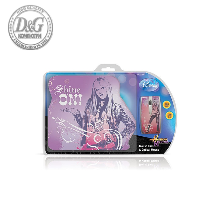 DISNEY MOUSE+PAD HANNA MONTANA