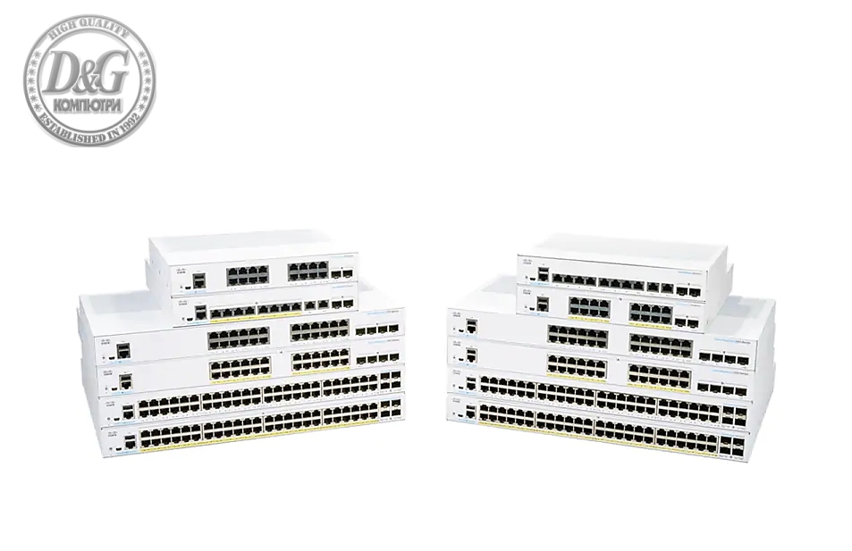 Cisco CBS350 Managed 16-port GE, 2x1G SFP