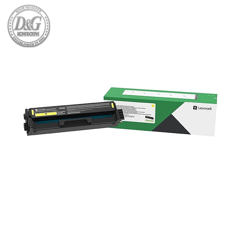 Lexmark 20N20Y0 CS/CX331, 431 Yellow Return Programme 1.5K Print Cartridge