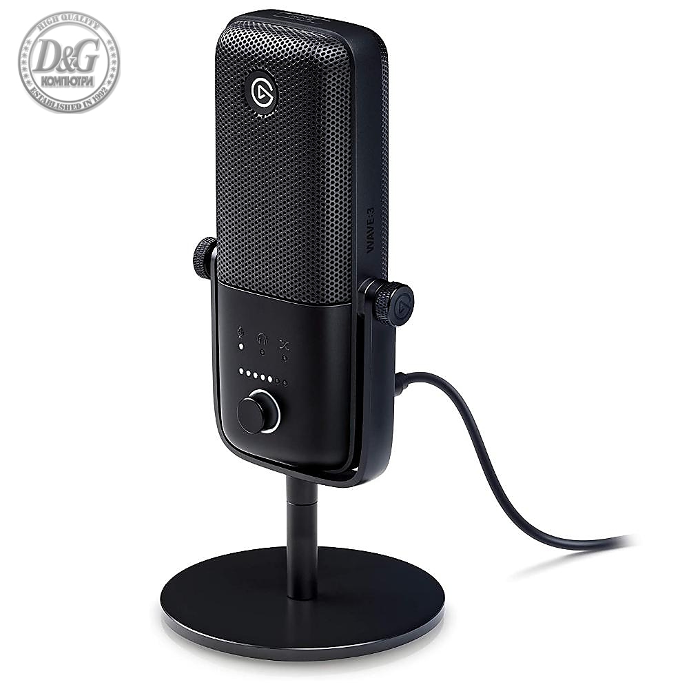 Настолен микрофон Elgato Wave 3