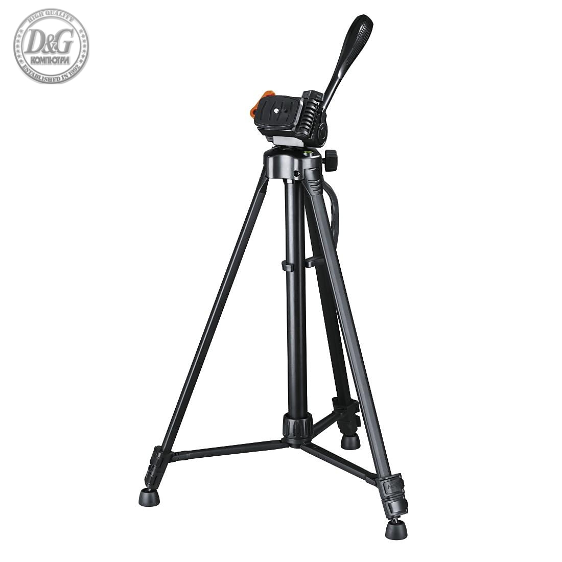 Статив HAMA Gamma 153, 3D, 58 - 153 cm, 990г, Алуминий