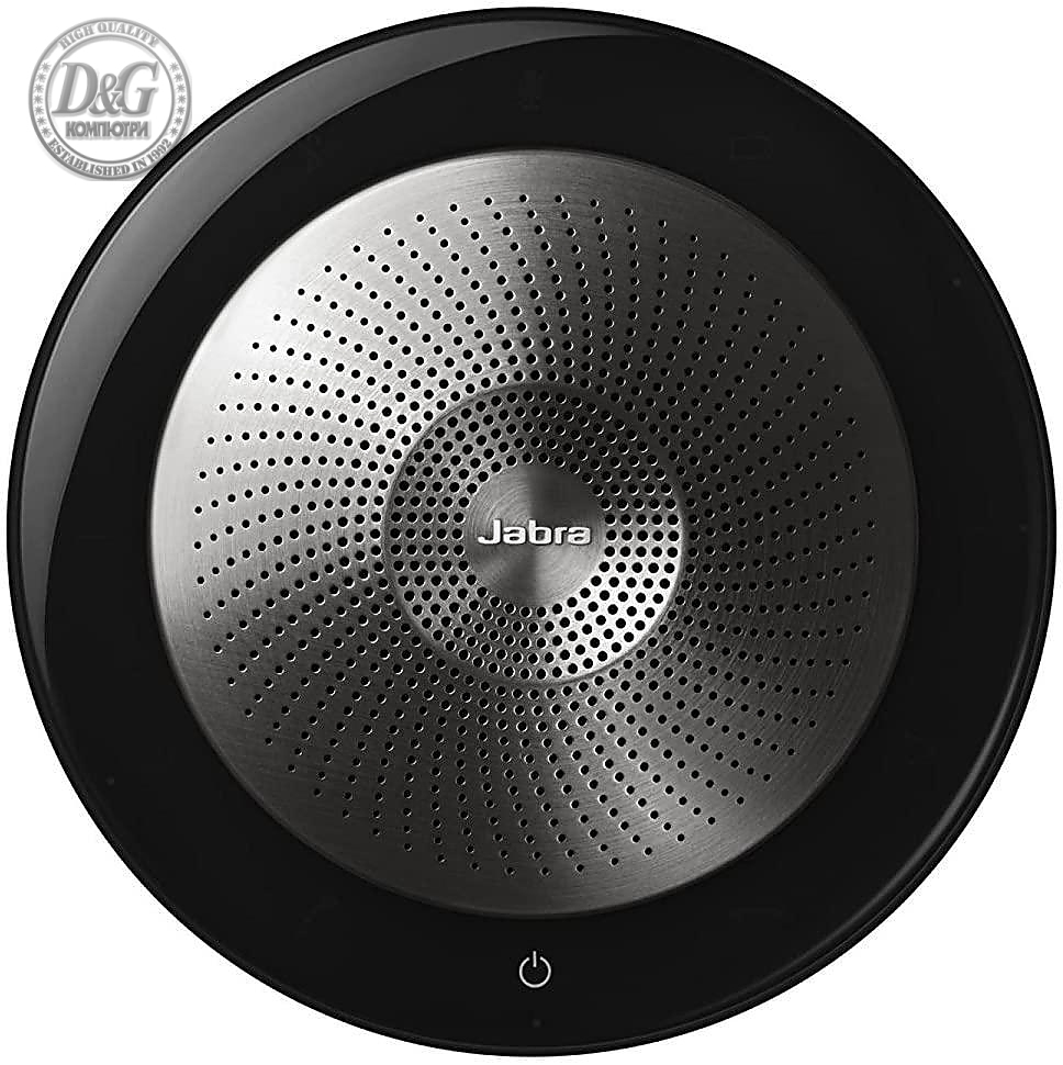 Kонферентна колонка за PC Jabra Speak 710, Черен, Microsoft Skype for Business