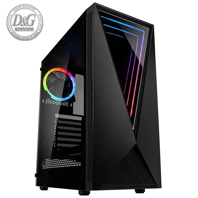 Кутия Kolink Void RGB TG Midi-Tower Black Window ATX