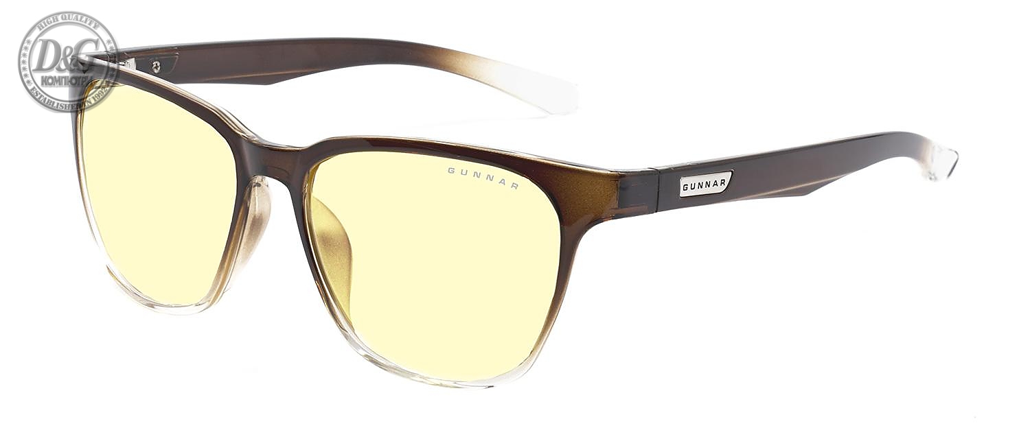 Геймърски очила GUNNAR Berkeley Latte Fade, Amber, Кафяв