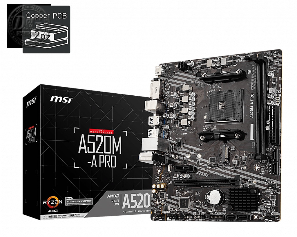 MSI A520M-A PRO