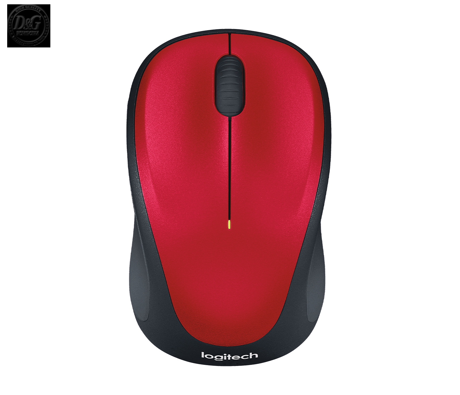 LOGITECH M235 WL/NB/RED+BLACK