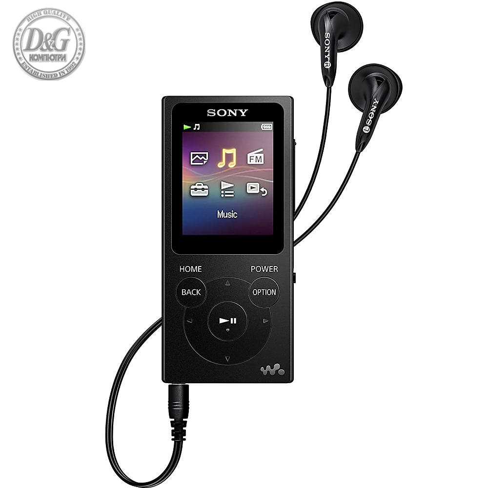 Sony NW-E394L, 8GB, Black