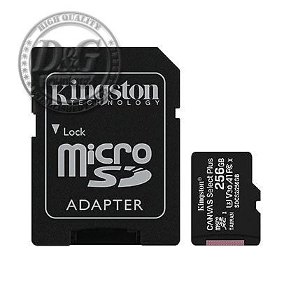 256G SDMIC KINGST CANVAS SEL+