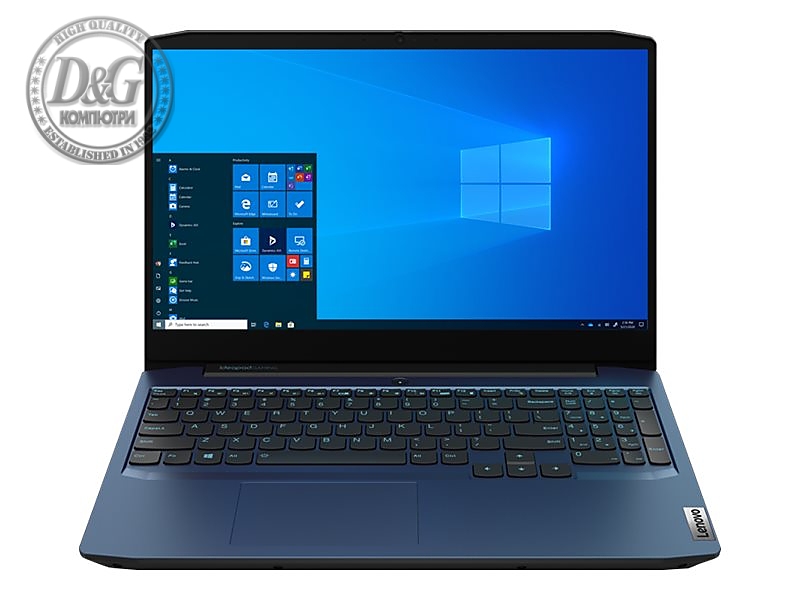 LENOVO Gaming 3 i5-10300H 15.6inch FHD IPS AG 8GB DDR4 512GB SSD GTX 1650 4GB DOS 2Y Chameleon Blue