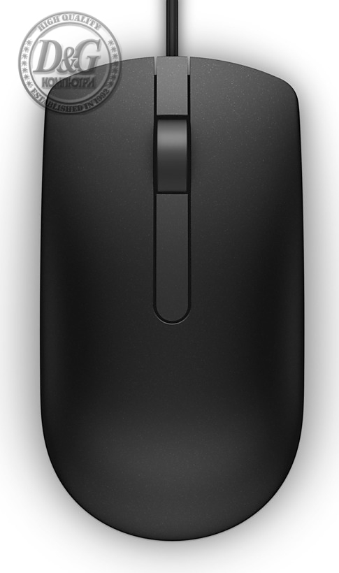 Dell MS116 Optical Mouse Black Retail