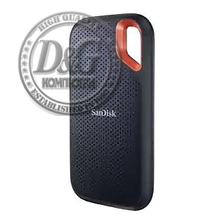 Външен SSD SanDisk Extreme , 2TB, USB 3.1 Gen2 Type-C, Черен