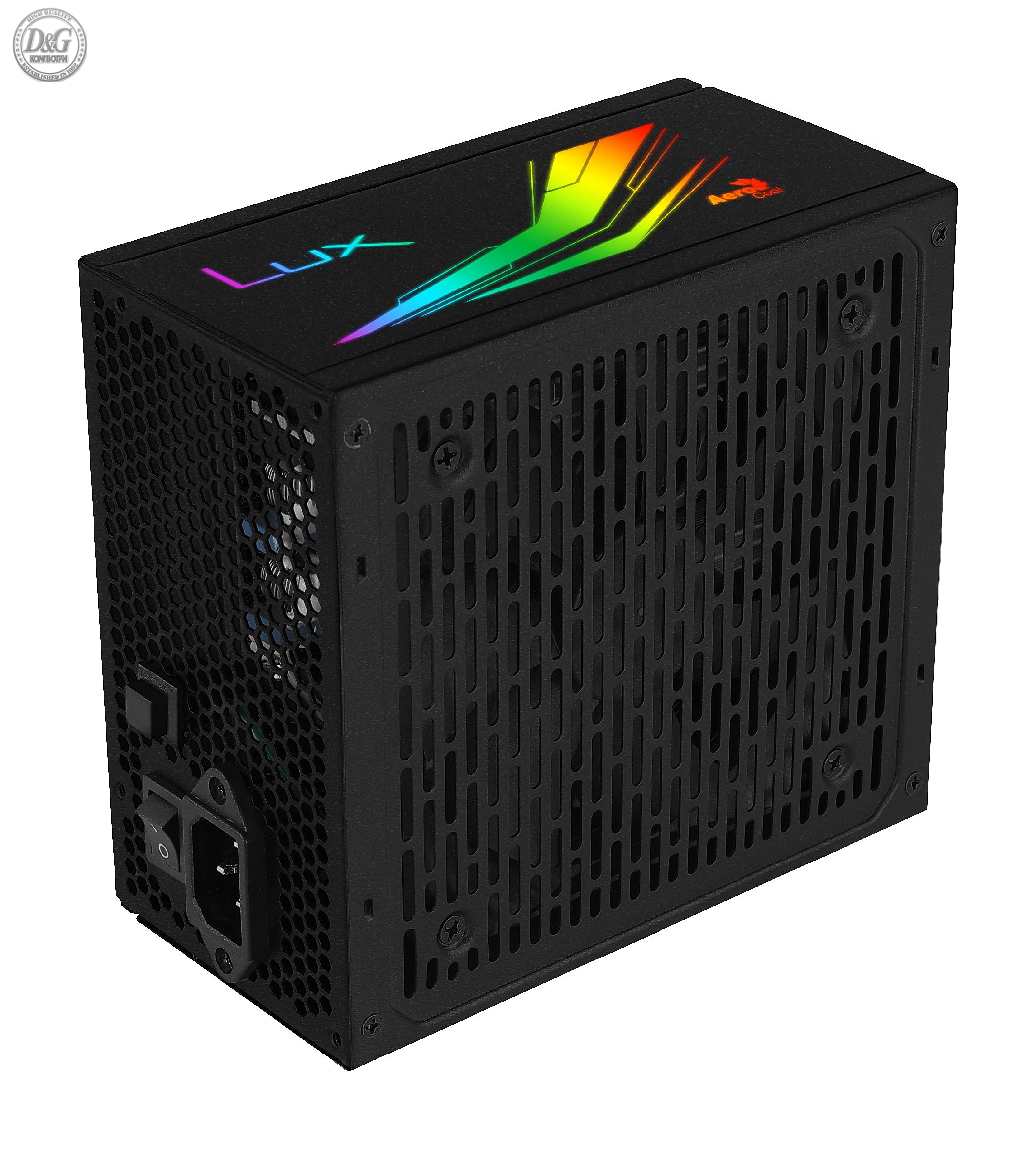 AeroCool захранване PSU LUX RGB 650W -  Bronze, RGB Addressable - ACPB-LX65AEC.11