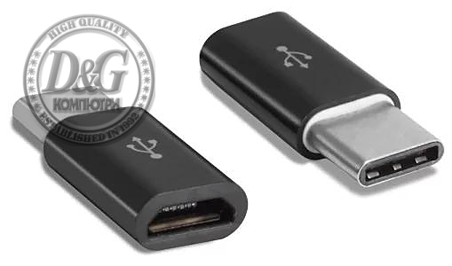 VCom адаптер Adapter USB Type C / Micro USB F - CA433