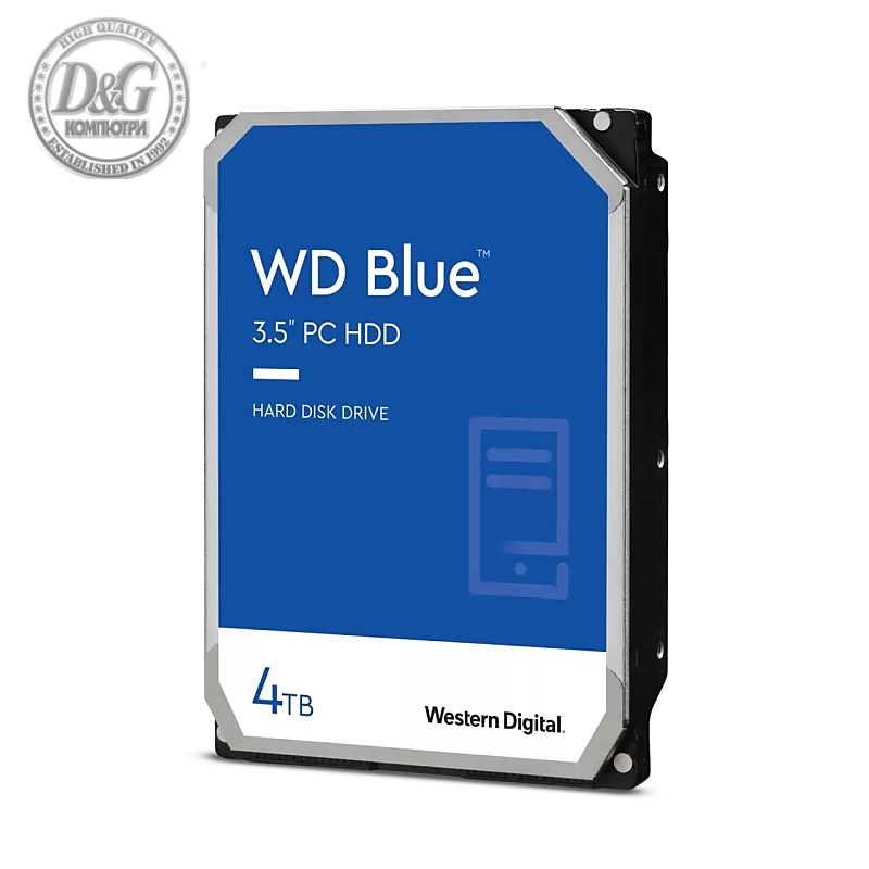 Western Digital Blue 4TB ( 3.5'', 256MB, 5400 RPM, SATA 6Gb/s )