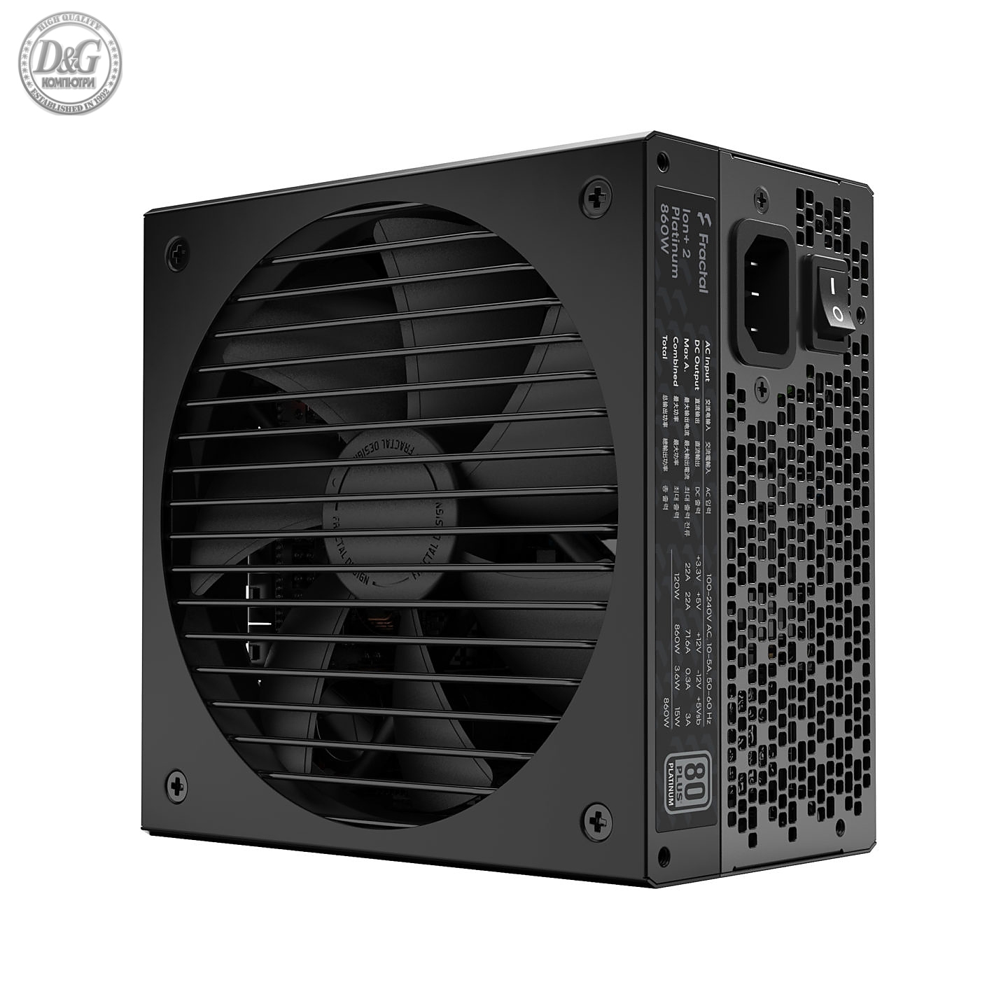 PSU FD ION+2 PLATINUM 860W ATX