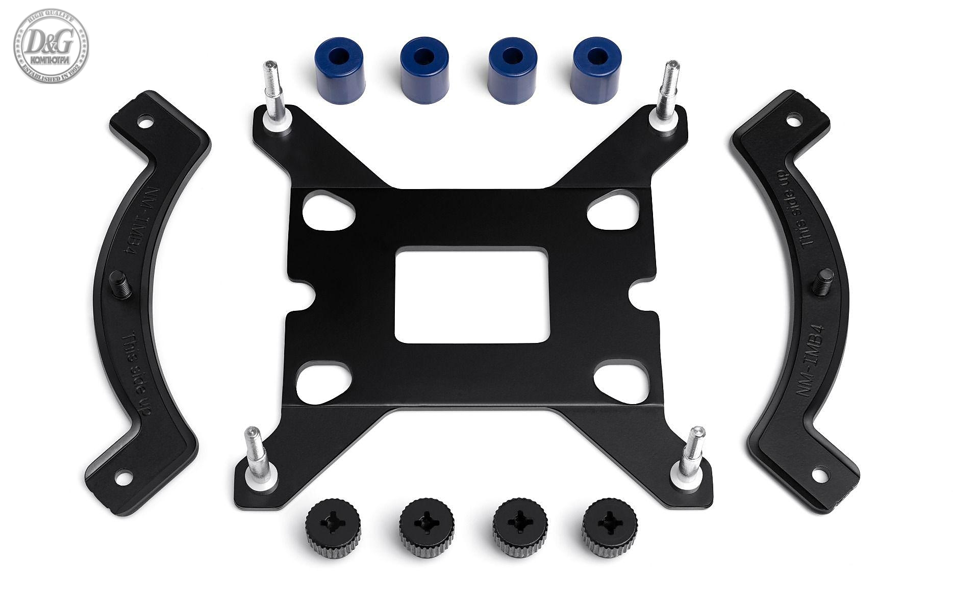 Noctua Mounting KIT LGA1700 - NM-i17xx-MP83-chromax.black, Air Tower Coolers - NH-D15 chromax.black, NH-D15S chromax.black