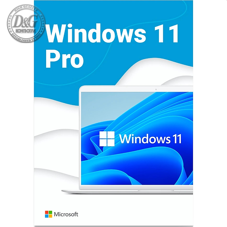 Microsoft Windows Pro 11 64-bit Bulgarian Intl USB RS