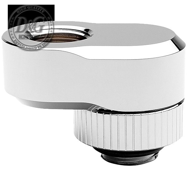 EK-Quantum Torque Rotary Offset 14 - Nickel, adapter fitting