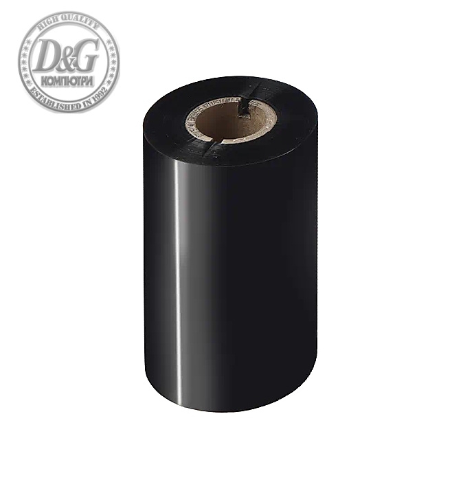 BWS1D300110 Brother Standard Wax Thermal Transfer Black Ink Ribbon 110mm x 300m / 1 roll