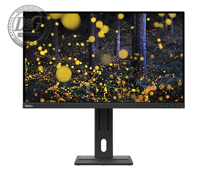 Lenovo ThinkVision E27q-20E 27" IPS, 16:9, 2560x1440, 4 ms, 1000:1, HDMI, DP, Tilt, Swivel, Pivot, Height Adjust Stand