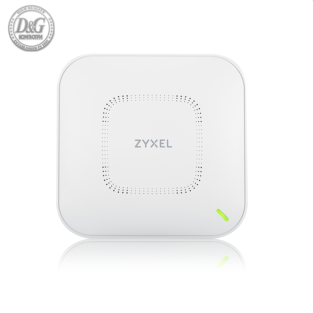 ZyXEL WAX650S, Single Pack 802.11ax 4x4 Smart Antenna exclude Power Adaptor, EU and UK, Unified AP,ROHS- 1 year NCC Pro pack license bundled