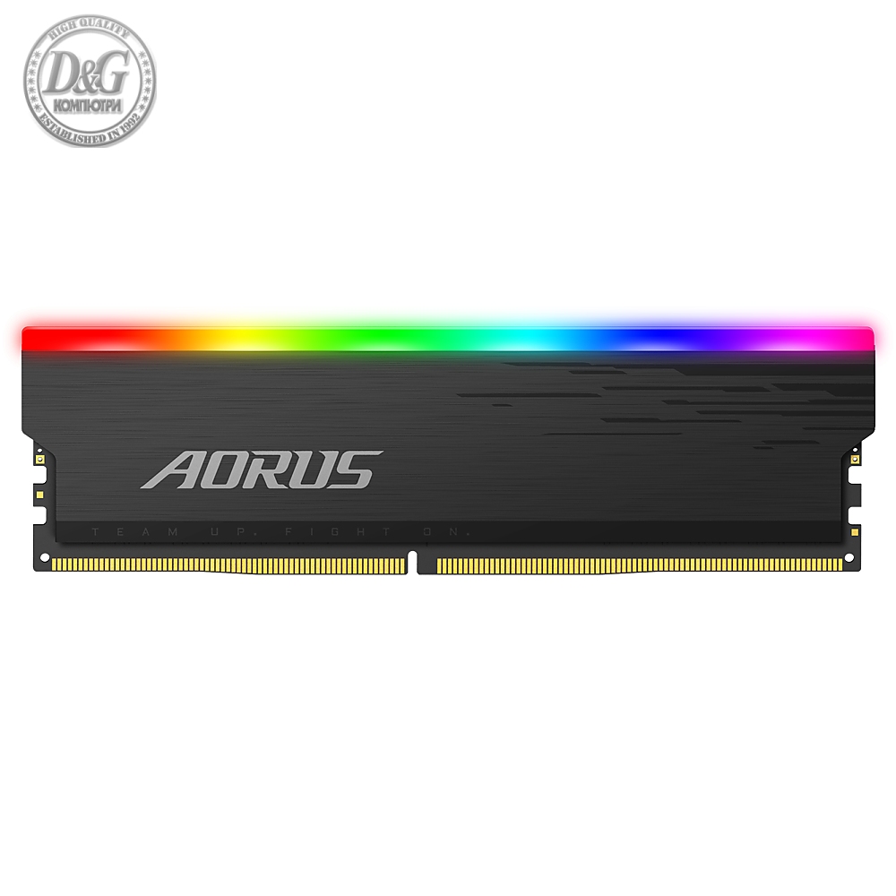Памет Gigabyte AORUS RGB 16GB DDR4 (2x8GB) 3733MHz CL18-22-22-42
