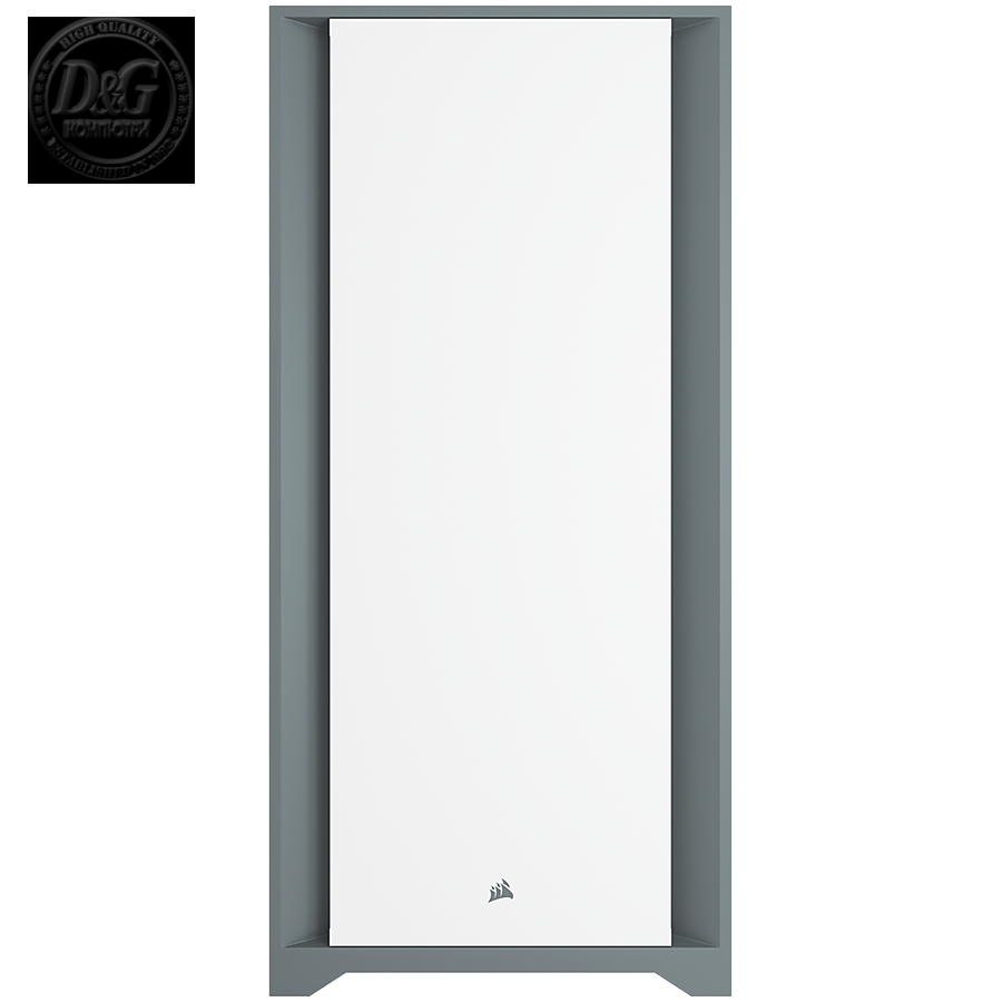 CORSAIR 5000D Tempered Glass Mid-Tower ATX PC Case — White