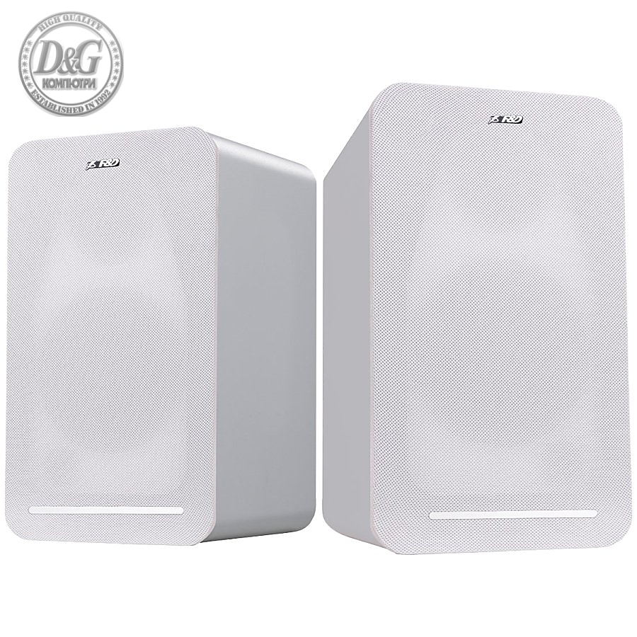 Multimedia - Speaker F&D R40BT WHITE, 25Wx2 (RMS) 4" driver, BT 4.2/AUX/USB/Optical, volume control and source, remote control