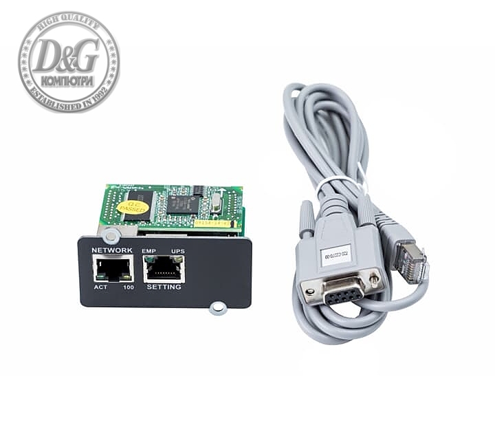 ABB Mini Winpower SNMP Card For PowerValue 11T G2 1-3k only. Includes SPS software. Supports SNMP
