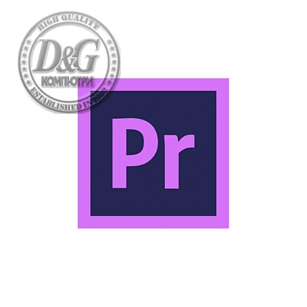 Софтуер Adobe Premiere Pro for teams, Multiple Platforms, EU English, Subscription New