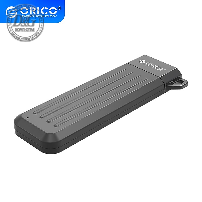 Orico външна кутия за диск Storage - Case - M.2 NVMe M-key 10 Gbps Space Gray - MM2C3-G2-GY