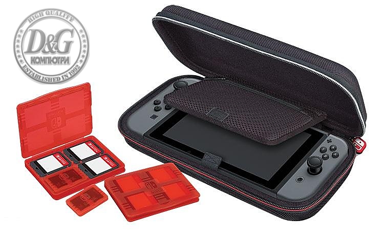 Чанта за гейминг конзола Nacon Bigben Nintendo Switch Travel Case NNS40, Черен