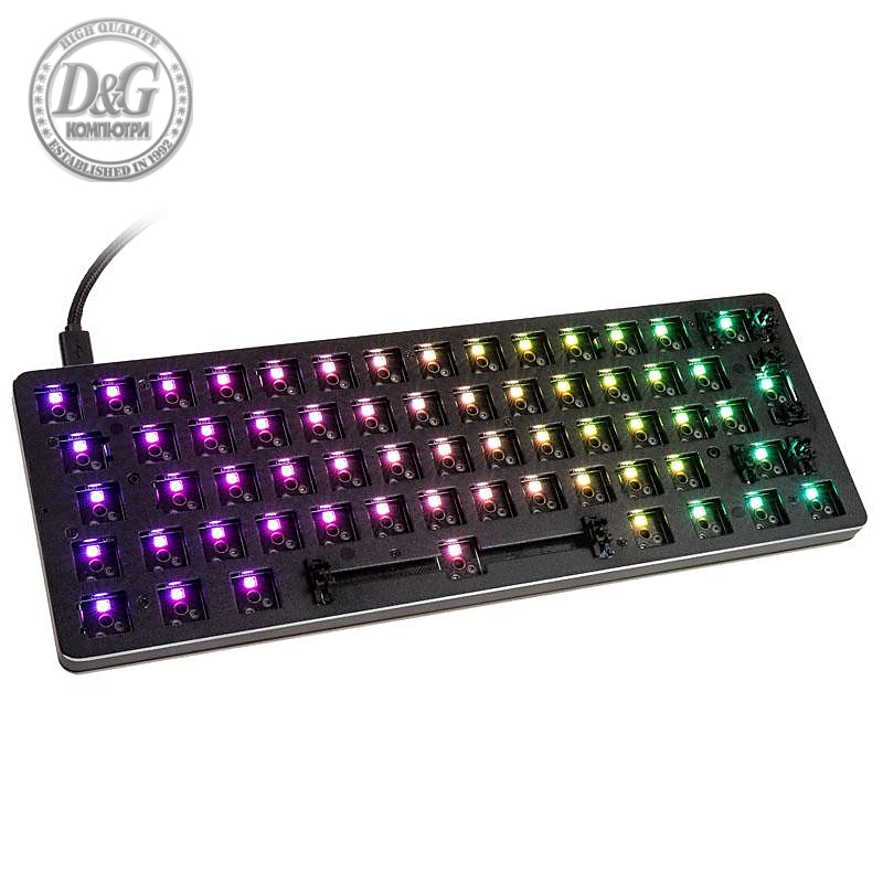 Геймърска механична клавиатура основа Glorious RGB GMMK Compact, ISO Layout