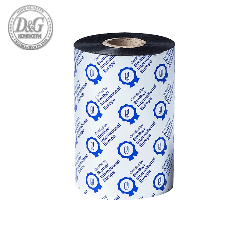 Brother BWS-1D450-110 Standard wax black 110mmx450m ribbon (PK OF 8)
